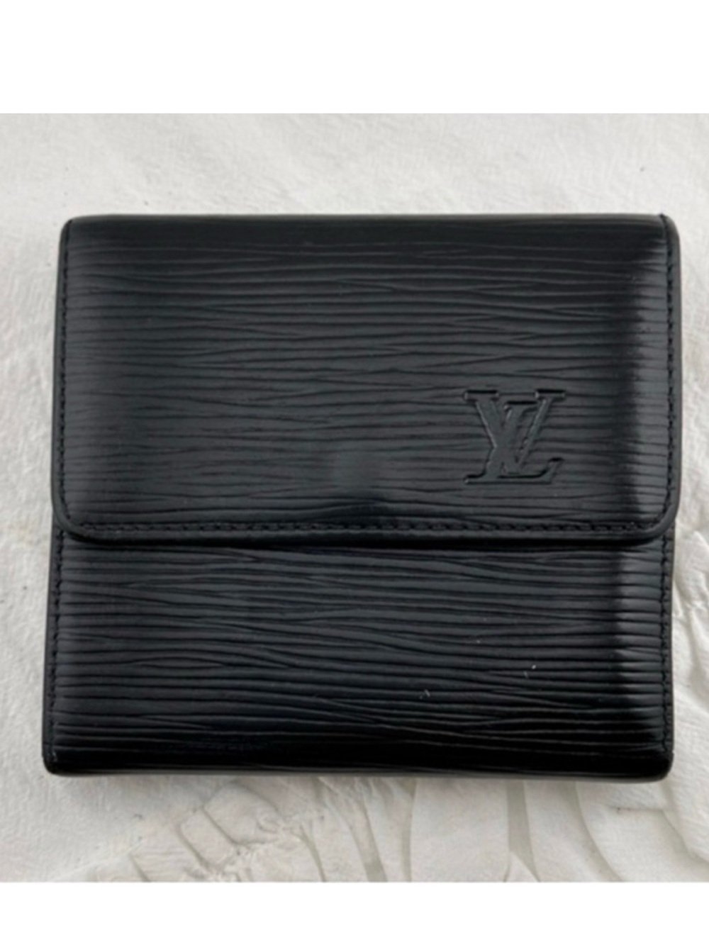 Authentic Louis Vuitton Marco Wallet. Black.
